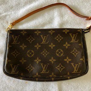 Louis Vuitton Small Clutch with Leather Strap